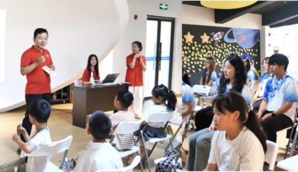 “科技自强课”现场。Beat365官方网站供图